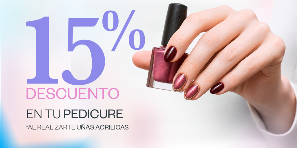 15% Descuento Pedicura